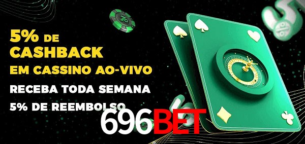 Promoções do cassino ao Vivo 696bet